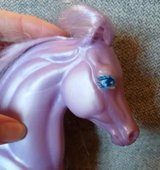 Lady Lovely Locks Cavallo viola vintage horse