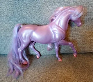 Lady Lovely Locks Cavallo viola vintage horse