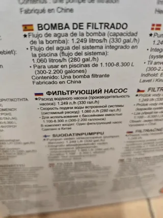 Bomba Filtro Piscina Flowclear Bestway