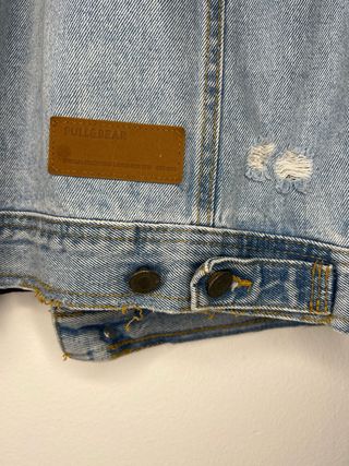 Sobrecamisa vaquera desgastada