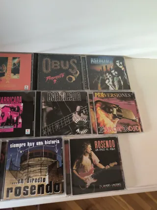 CDs Rock Duro Español - 5€ Unidad