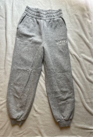 Pantalones de chándal grises