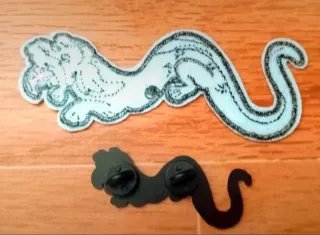 Dragón Falkor Historia Interminable  Pin + parche