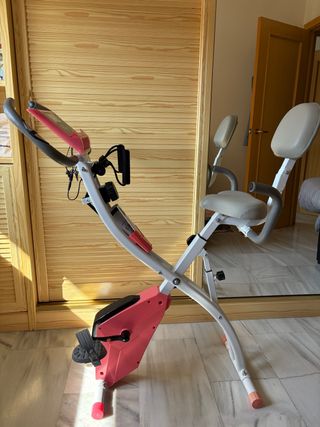 Bicicleta Estática Plegable HOMCOM