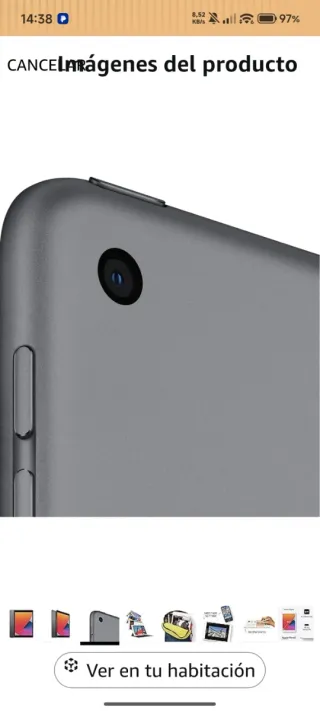 Funda iPad Apple Verde con Stickers