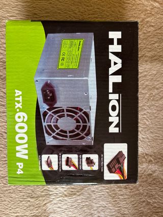 Fuente Alimentación ATX 600W P4