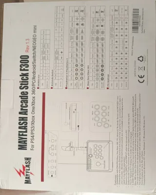 Mayflash F300 Arcade Stick PS4/PS3/Xbox e PC