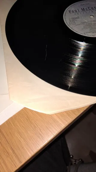 Vinilo Paul McCartney Press To Play 1986