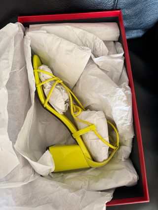 Sandálias HUGO Amarelo Brilhante