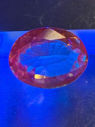 ZAFIRO PADPARASCHA OVAL 7.15Ct SRI-LANKA