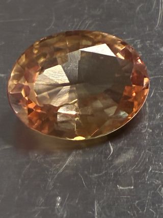 ZAFIRO PADPARASCHA OVAL 7.15Ct SRI-LANKA