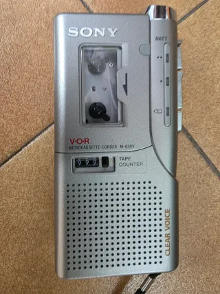 Grabadora Sony para colecciónistas"Leer"
