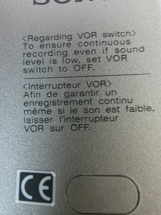 Grabadora Sony para colecciónistas"Leer"