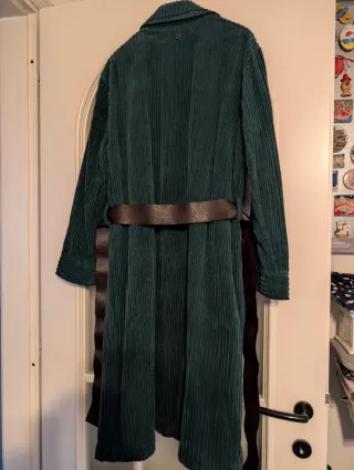 Soprabito Dixie velluto verde