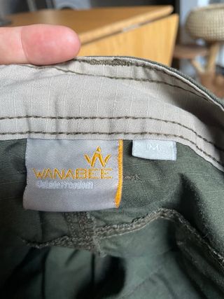 Pantalones cortos outdoor verde militar