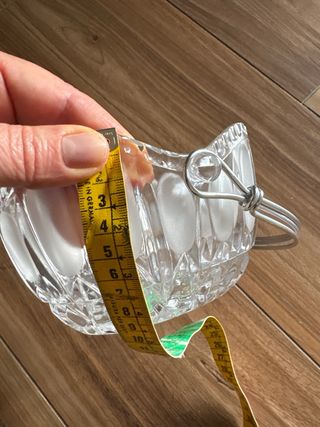 Centrotavola Vintage Vetro Cristallo