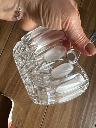 Centrotavola Vintage Vetro Cristallo