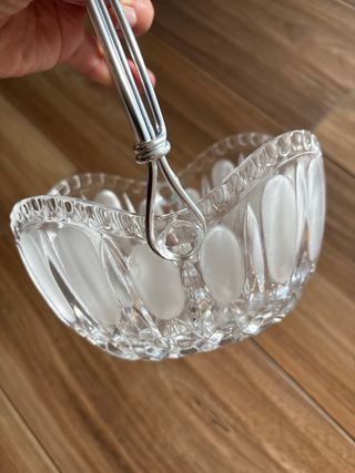 Centrotavola Vintage Vetro Cristallo