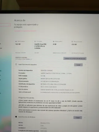 PC Gamer Potente Corsair Blanco