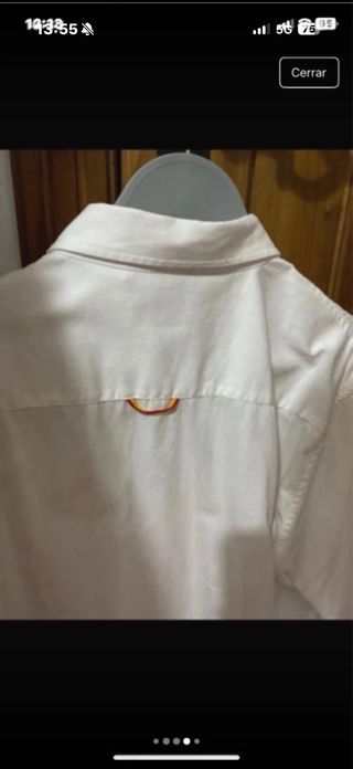 Camisa Spagnolo Blanca Hombre