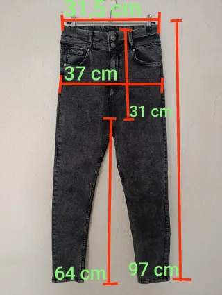 Pantalón pitillo Talla 38, NUEVO