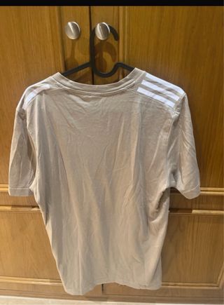 Camiseta Adidas Hombre Beige