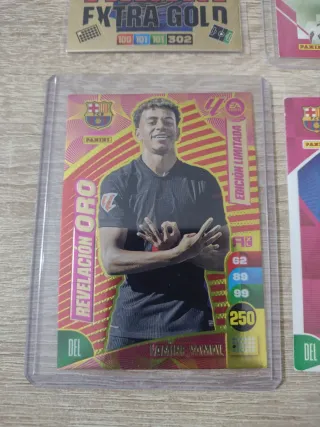 Cromos Lamine Yamal Panini Varias Temporadas