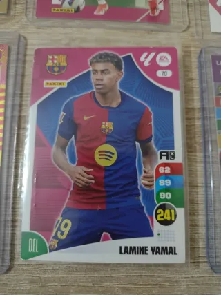 Cromos Lamine Yamal Panini Varias Temporadas
