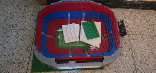 Campo de fútbol Lego