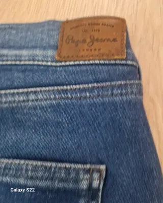 Vaqueros mujer azules