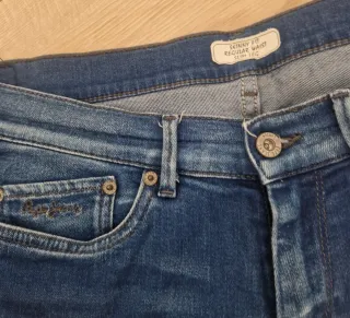 Vaqueros mujer azules