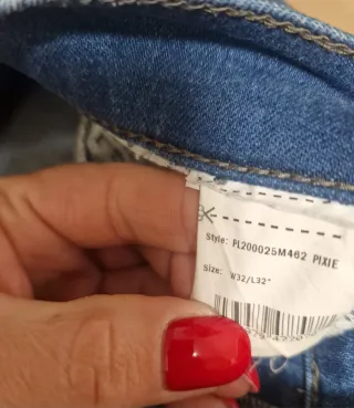 Vaqueros mujer azules