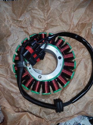 Bobina Estator Moto + Conector