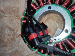 Bobina Estator Moto + Conector
