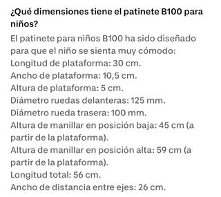 Patinete infantil Oxelo Decathlon 3 ruedas