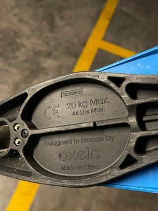 Patinete infantil Oxelo Decathlon 3 ruedas