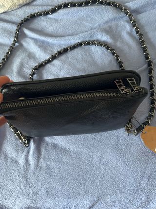 Bolso Negro Beast Style Cadena