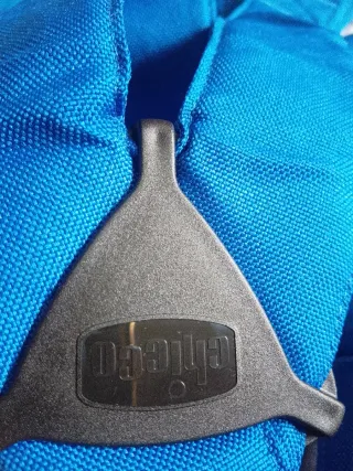 Portabebés Mochila Chicco Gris/Azul