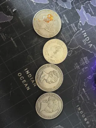 Lote 4 Monedas Conmemorativas España