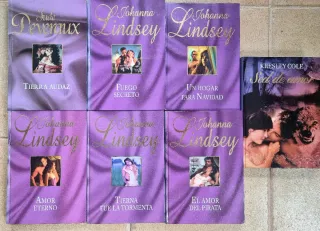 Lote 7 Libros Novela Romántica