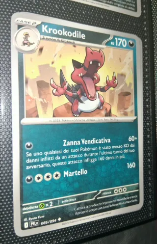 Carte Pokémon Sandile, Krokorok, Krookodile