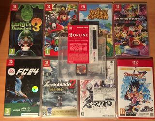Pack 9 Juegos Nintendo Switch
