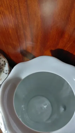 Juego CAFÉ/TÉ ARTESANÍA CHIVA - PLATA DE LEY