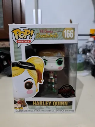 Funko Pop! DC Comics Bombshells Harley Quinn 166