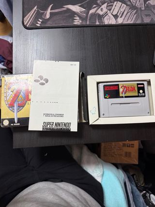 Zelda: A Link to the Past SNES PAL