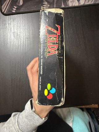 Zelda: A Link to the Past SNES PAL