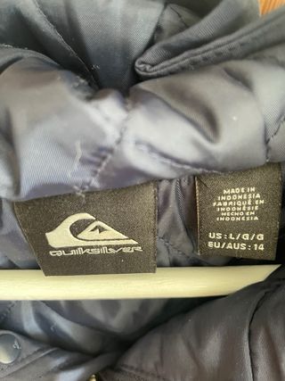 Chamarra Quiksilver Azul y Roja