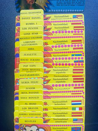 Discografía Bimbo. 87 Fichas de 96.Casi Completa.