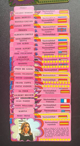 Discografía Bimbo. 87 Fichas de 96.Casi Completa.