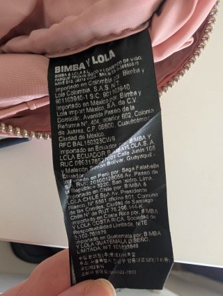 Monedero rosa BIMBA Y LOLA